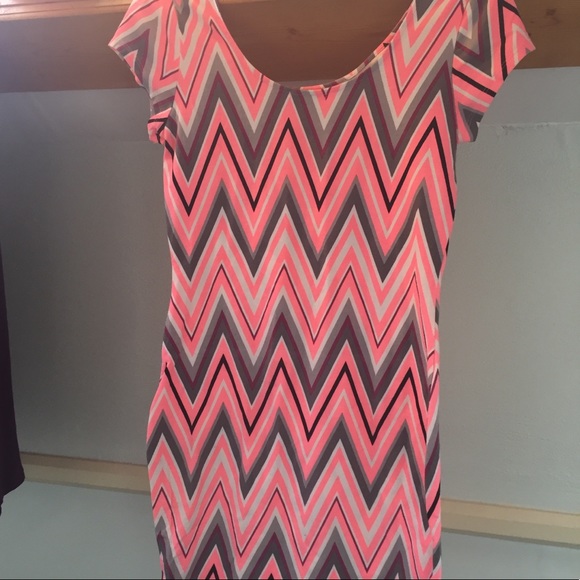 Pink Bodycon Dress - Picture 1 of 3